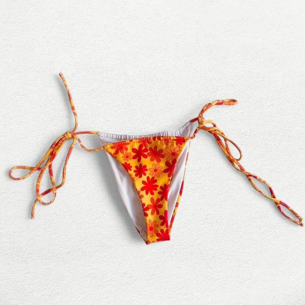 Loleia Swimwear Floral Bikini Bottoms